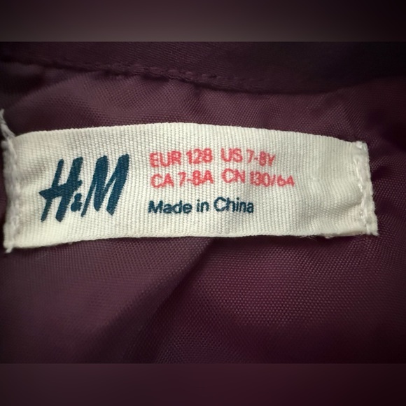 H&M Deep Purple Garment - Picture 3 of 5